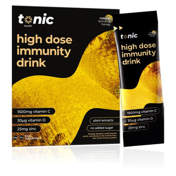 Lemon & Honey Sachets With Vitamins C, D And Zinc - 10